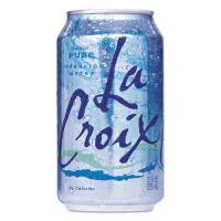 LaCroix Sparkling Water, Pure, 12oz Can, 24/Carton