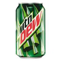 Mt Dew, 12 oz Soda Can, 24/Carton