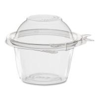 Dart SafeSeal 8 oz. Tamper-Resistant, Tamper-Evident Snack Cup with Dome Lid - 272/Case