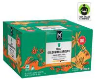 Decaffeinated Colombian Coffee, 80 Kcups/Box
