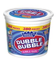 Dubble Bubble Bubble Gum, 380 pcs
