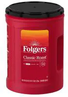 Folgers Classic Medium Roast Ground Coffee, 43.5 oz
