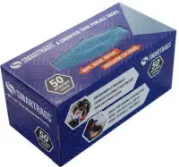 SmartRags™ Microfiber Cleaning Cloths, 12" x 12", Blue - M950B