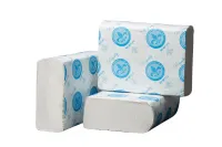 Royalty Multifold Towels, 1-Ply, 9.25" x 9.05", White, 250/PK, 16 PK/CS