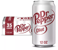 Diet Dr Pepper - 12 oz., 35/Pk