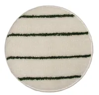 SSS Scrub & Clean Carpet Pads, White, 21", Each