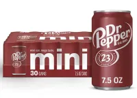 Dr Pepper Mini Cans 7.5 fl. oz., 30 pk